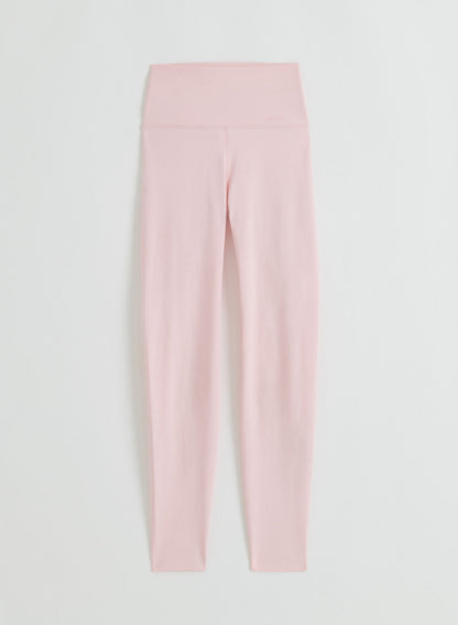 Flatlay of pink Ballerina Sense Tights by aim'n.